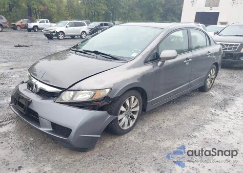2009 Honda Civic Ex-L z USA, uszkodzony, nr VIN 2HGFA16989H521965